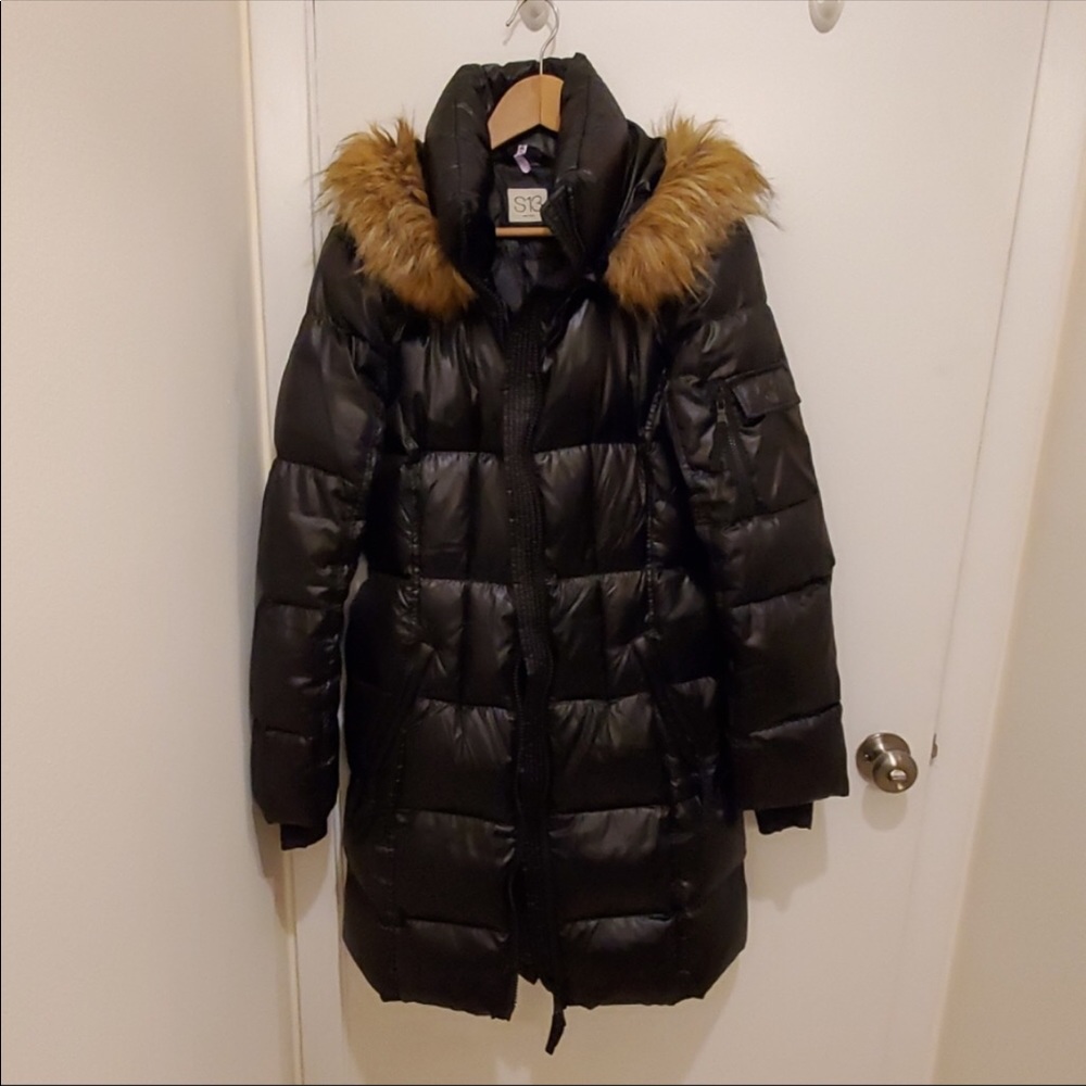 S13NewYork Down Parka with belt